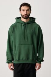 Nike kapucnis melegítőfelső férfi pamuttal Solo Swoosh - zöld M
