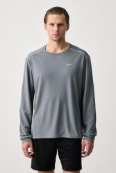 Nike hosszú ujjú edzős pulóver férfi Miler Dri-FIT - szürke M