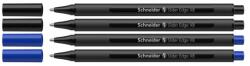 Schneider Slider Edge XB fekete kiadású golyóstoll, 4 darabos készlet
