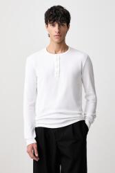 MM6 Maison Margiela hosszúujjú férfi pamut - fehér S - answear - 52 990 Ft