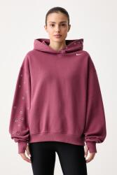 Nike oversize melegítőfelső női pamuttal Studio Fleece - rózsaszín XS