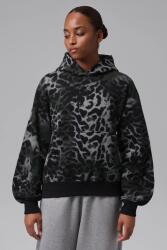 Nike kapucnis melegítőfelső női pamuttal Brooklyn Fleece - fekete XS