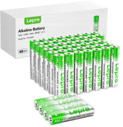 LEPRO 130001-48 AAA/R3 alkáli elem, 1, 5 V - 48 db (092923)