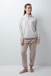 Women'Secret kétrészes pizsama női - bézs XXL - answear - 15 190 Ft