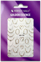 Perfect Nails Körömmatrica - Golden Essence - Perfect Nails (PNDM138) - glow