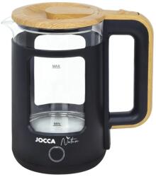 JOCCA Nature Line üveg vízforraló 1, 8 l, fekete (2186N)