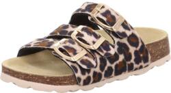 Superfit papuci din plută pentru fete FOOTBAD Beige/Multicolored 1-800113-4000 - 40