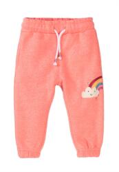 Minoti Pantaloni de trening pentru fete, Minoti, Pom 5, roz - 80/86 | 12-18m