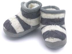 Pidilidi Botine de iarnă pentru sugari, Pidilidi, PD0558-09, gri - 62/68 | 3-6m