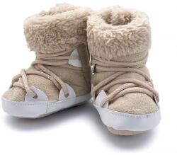Pidilidi Botine de iarnă pentru sugari, Pidilidi, PD0560-11, bej - 62/68 | 3-6m