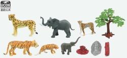 Wiky Set 6 figurine animale sălbatice 10 cm, Wiky, W028567 Figurina