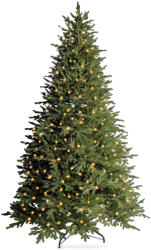 Hessa Brad Artificial Greenland Light cu 545 Lumini LED si 1290 Ramuri Full 3D PE 230 cm (QC451)