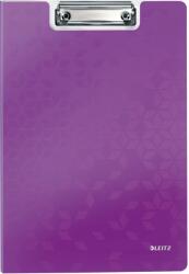 Leitz Clipboard Leitz WOW, dublu, polyfoam, A4, 100 coli, mov (SL980056)