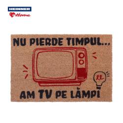 Heinner Covoras Intrare Cocos 60x40 Cm, Fun, Tv (hr-mtc-fun_tv) - Technodepo Pres