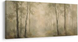 Dovido Tablou pădure liniștită în ceața dimineții - 120x60