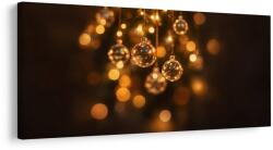 Dovido Tablou globuri strălucitoare în bokeh cald - 60x30
