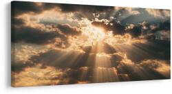 Dovido Tablou soare dramatic după nori - 80x40