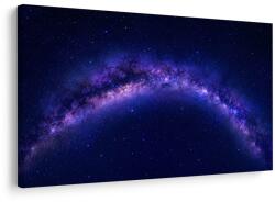 Dovido Tablou galaxie violet pe cerul nopții - 90x60