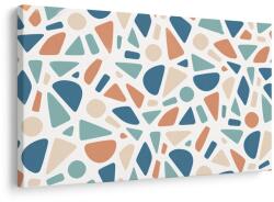 Dovido Tablou terrazzo pastelat în albastru - 60x40