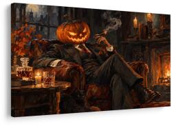 Dovido Tablou gentleman dovleac lângă șemineu - 150x100 - dovido - 705,74 RON
