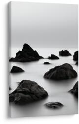 Dovido Tablou bolovani negri pe mare - 60x90