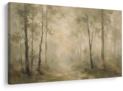 Dovido Tablou pădure cețoasă în tonuri bej - 90x60