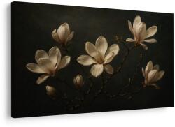 Dovido Tablou magnolii în natură statică întunecată - 90x60