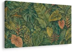 Dovido Tablou frunze tropicale în nuanțe de verde - 30x20