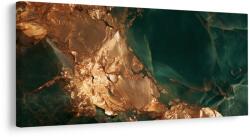 Dovido Tablou tonuri de cupru pe fundal verde - 100x50