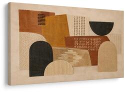 Dovido Tablou forme și texturi abstracte pământii - 30x20