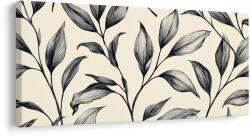 Dovido Tablou frunze botanice elegante pe bej - 100x50