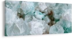Dovido Tablou structuri minerale albe delicate - 100x50