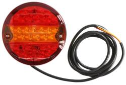 WAŚ Lampa Stop Spate Dreapta/Stanga Led 12/24v Rosu cu Semnalizare cu Lumini Frana Lumini Parcare/Pozitie fara Reflector (232W19D)