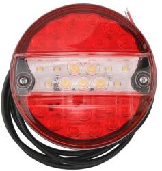 WAŚ Lampa Stop Spate Dreapta/Stanga Led 24v Rosu Lampa Anti-ceata Lampa Mers Inapoi (273W59D)