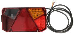WAŚ Lampa Stop Spate Dreapta Led 12/24v cu Semnalizare cu Lumini Frana Lumini Parcare/Pozitie cu Iluminare Numar (922W125DP)