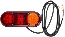 TRUCKLIGHT Lampa Stop Spate Stanga Led 12/24v cu Semnalizare cu Lumini Frana Lumini Parcare/Pozitie fara Reflector (TL-UN048L-2)