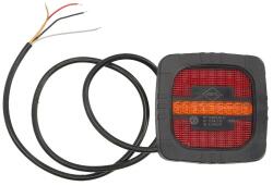 TRUCKLIGHT Lampa Stop Spate Dreapta/Stanga Roca Led 12/24v cu Semnalizare cu Lumini Frana Lumini Parcare/Pozitie Lungime Cablu: 1m (TL-UN112L/R-2)