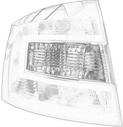 Skoda Lampa Stop Spate Stanga Culoare Sticla Intuneric Skoda Rapid 07.12-03.17 SKODA RAPID (5JJ945111A)