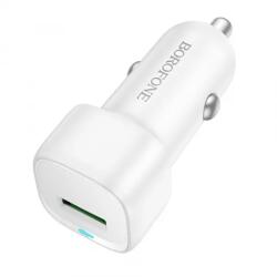 BOROFONE BZ34 Cloud încărcător auto, 18W, 1x USB-A, Alb