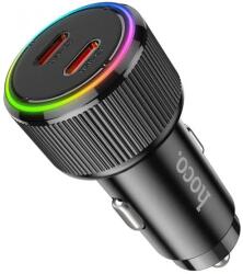 hoco. NZ14B, 50W, 2 x USB-C, Negru