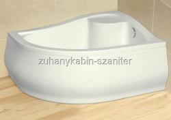 Radaway Korfu E 100x80x39 cm curved right-sided (4E81400-03R)