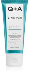 Q+A Zinc PCA feszesítő arckrém a bőr kisimításáért és a pórusok minimalizásáért 75 ml