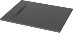 INVENA Alvero téglalap alakú zuhanytálca 120x80 cm fekete AK-7C-812 (AK7C812)