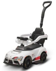 Baby Mix Gyerek futókerékpár vezetőkormányos Toyota GR Supra GT4 Baby Mix fehér