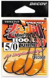 Decoy Worm 30 Makisasu 5/0 offset horog, szett (BFF-829035)