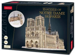 CubicFun 3D-s puzzle 293 db-os - Notre Dame exkluzív (CUBICFMC260)