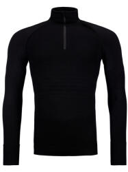 ORTOVOX 230 Competition Zip Neck férfi funkcionális pulóver L / fekete