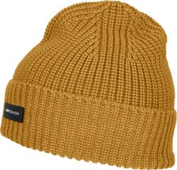 Ortovox Cozy Rib Beanie sapka UNI / sárga/barna