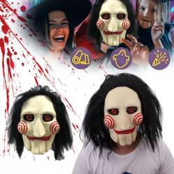  Latex Maszk Halloween Latex Horror Ijesztő Cosplay Arc Maszk (Straszna maska)