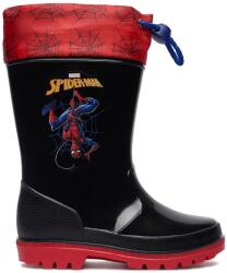 Spiderman Ultimate, szintetikus csizma Spider-Man mintával és piros talppal, fekete/piros, 27 EU (5907964282273_27)